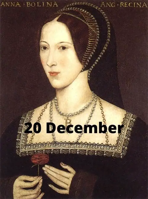 20 December's Tudor Treats - The Anne Boleyn Files