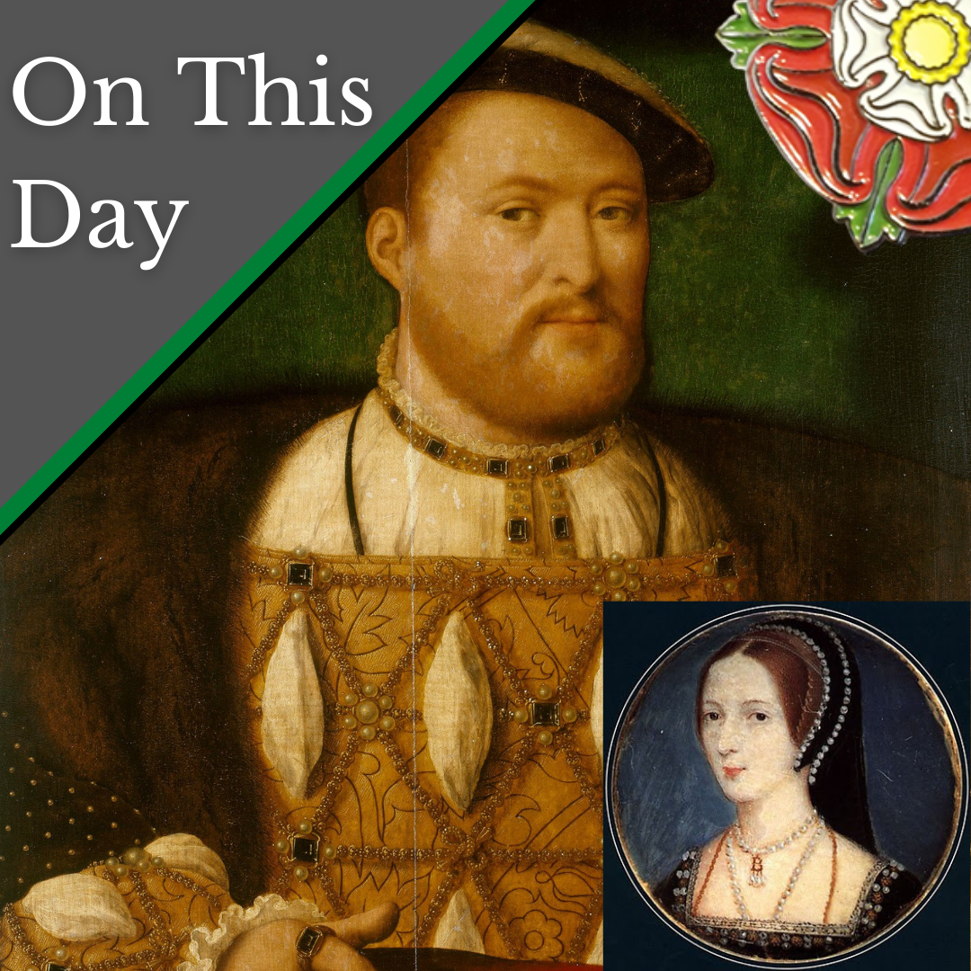 April 27 - Can Henry VIII discard Anne Boleyn?, A Tudor and Stuart ...