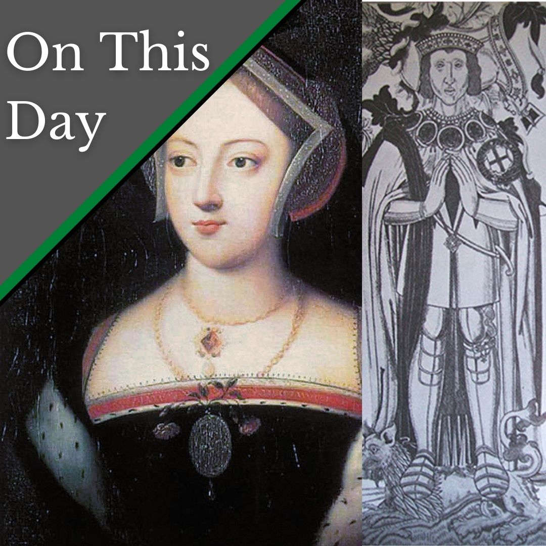 June 22 - Thomas Boleyn becomes a Knight of the Bath, and Mary Boleyn ...