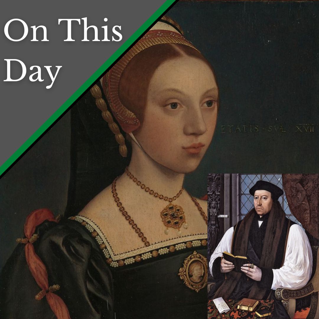 November 7 - Queen Catherine Howard makes a confession to Archbishop ...