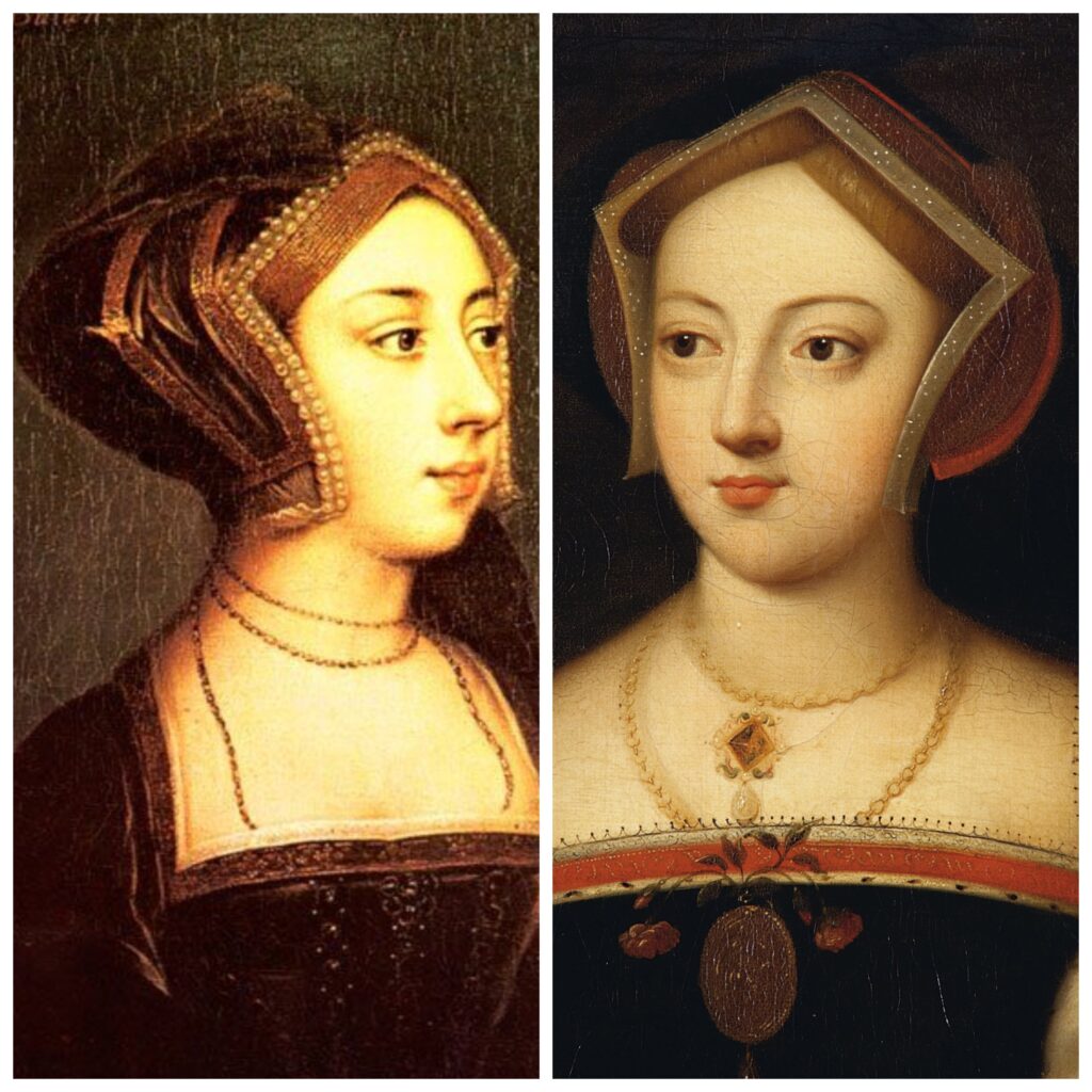 #PortraitTuesday - The Hever Castle Portraits Of Anne Boleyn And Mary ...